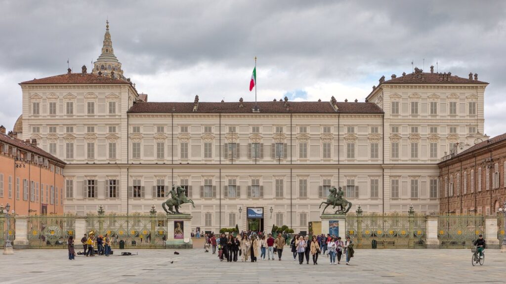 palazzo reale di Torino, Italia