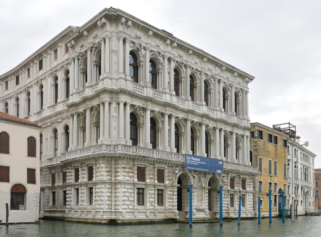 palazzo veneziano, sede del Museo d'Arte Orientale e della Galleria Internazionale d'Arte Moderna