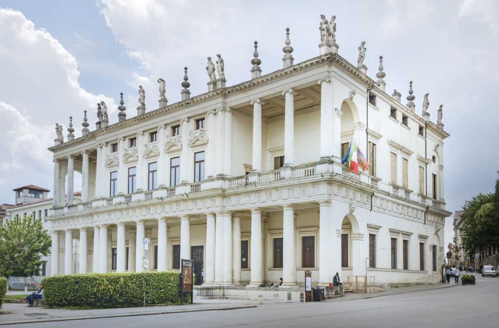 palazzo storico di Vicenza, Italia