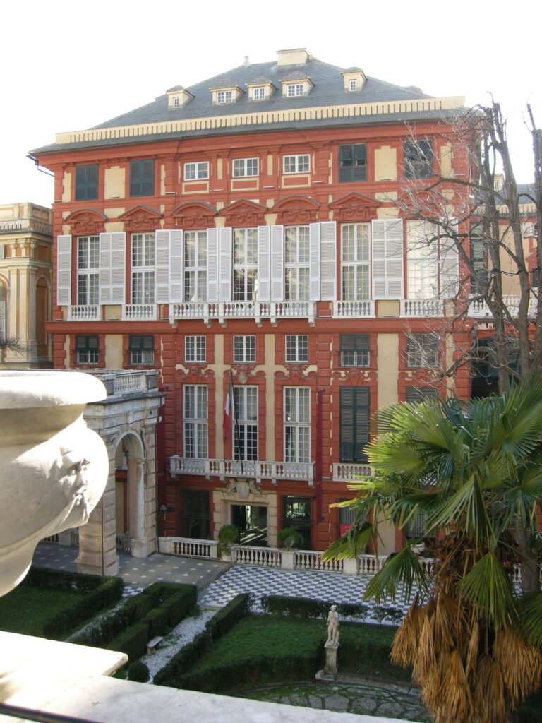 palazzo e museo di belle arti a Genova