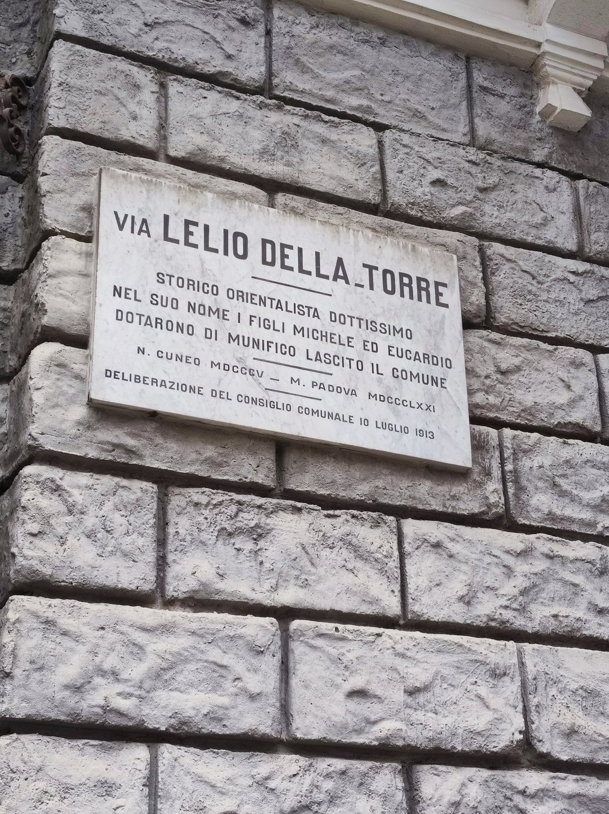 Via Lelio Della Torre
