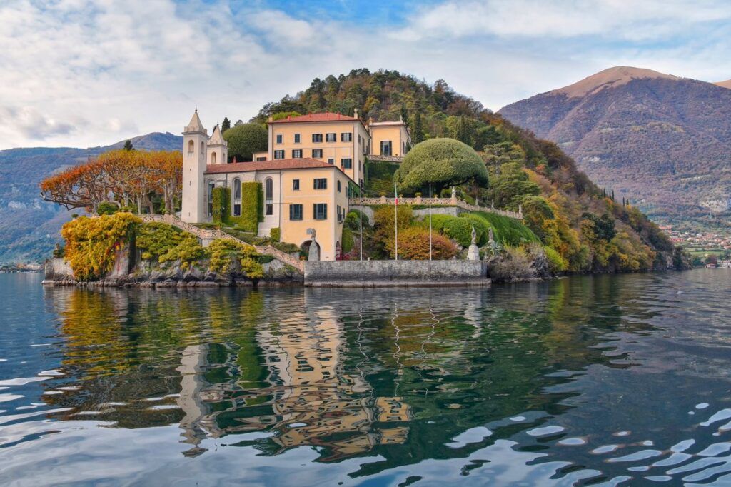 villa a Lenno, nel comune di Tremezzina