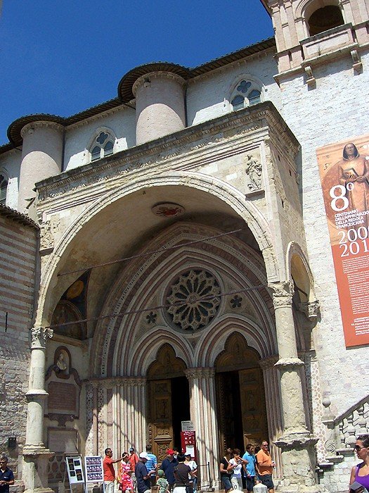 parte della basilica di San Francesco ad Assisi