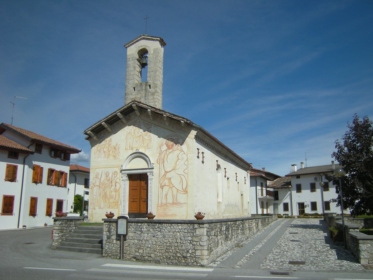 Copertina itinerario Église Santa Maria dei Battuti : fresques du XVe siècle et art sacré populaire à Valeriano