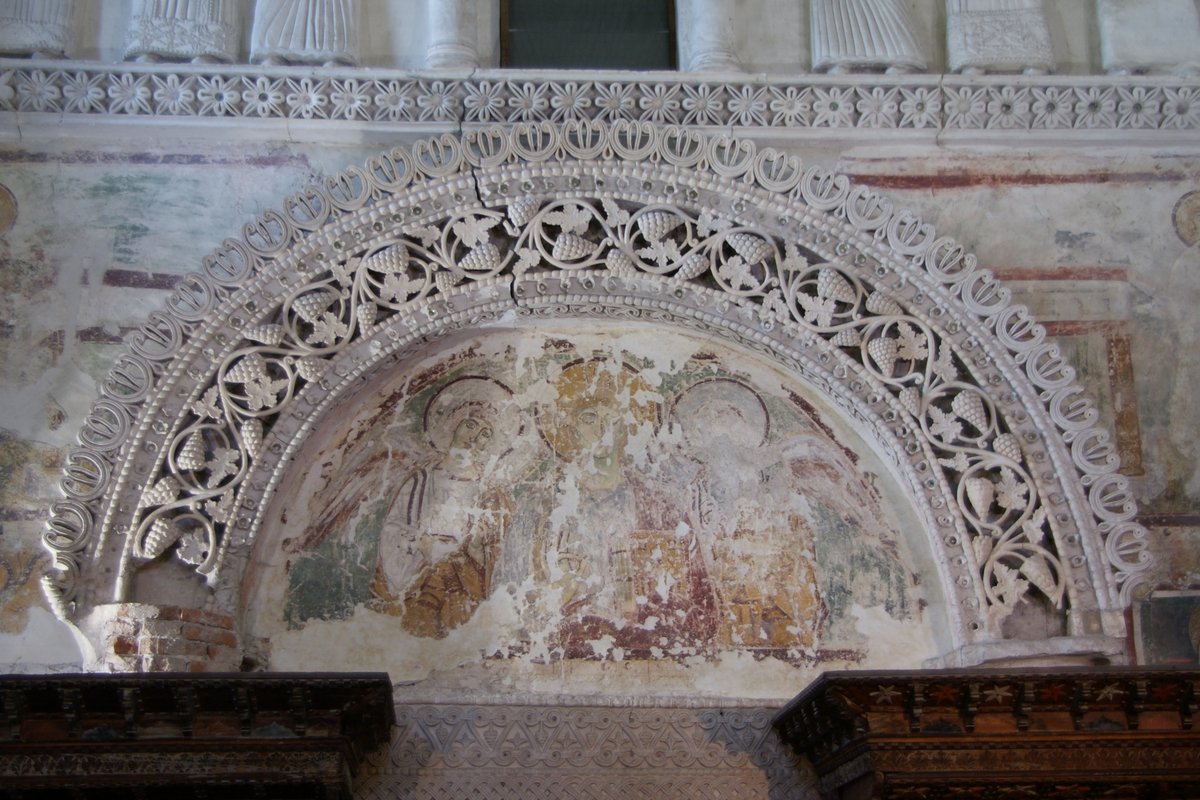 Copertina itinerario Langobardischer Tempietto: Polychrome Stuckarbeiten und Fresken aus dem 8. Jahrhundert in Cividale