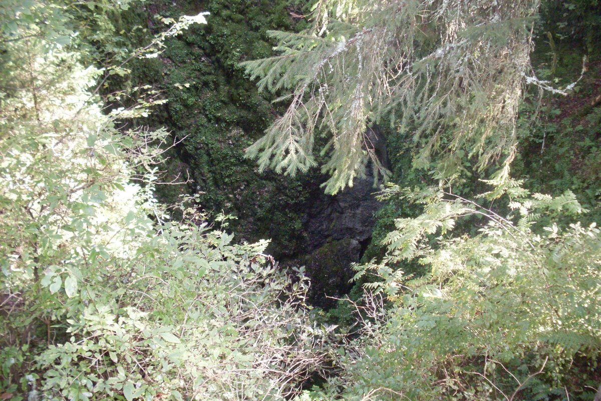 Copertina itinerario Bus De La Lum: grotta carsica con luce suggestiva e torrente Cellina