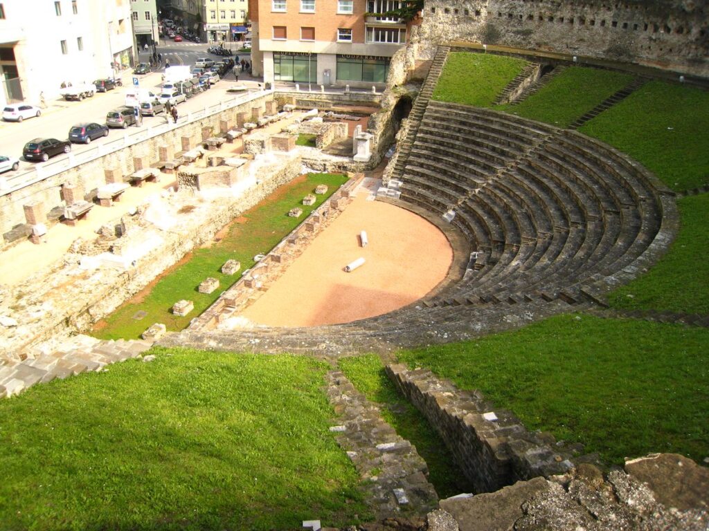 teatro romano di Trieste, Italia
