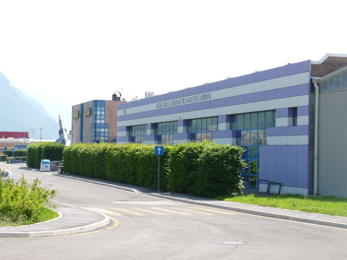 Copertina itinerario Gianni Caproni Museum Trento: Original Historic Aircraft from 1911