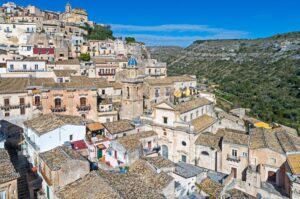 church building in Ragusa, Italy