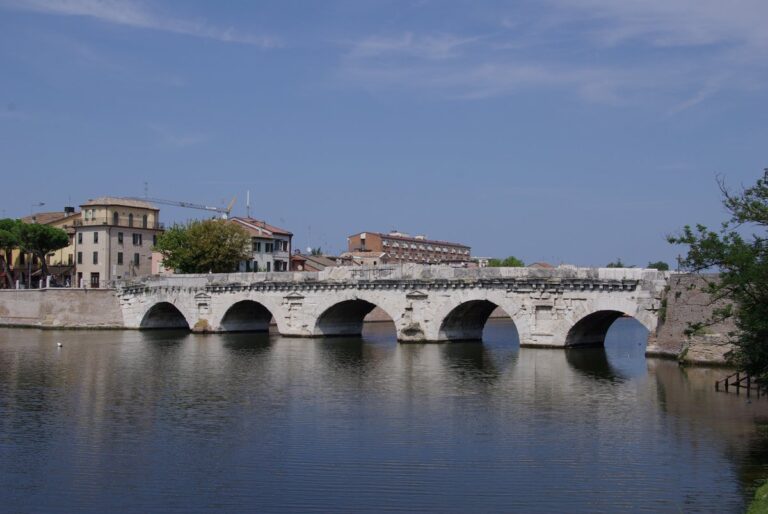 antico ponte romano di Rimini