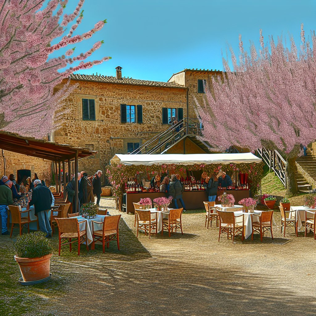 Rappresentazione illustrativa di Profumi di Lari tra ciliegi e sapori del territorio (immagine non ufficiale)