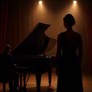 Rappresentazione illustrativa del concerto del Duo Felix a Trani (immagine non ufficiale)