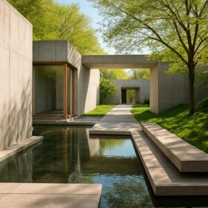 Rappresentazione illustrativa della visita speciale al Memoriale Brion (immagine non ufficiale)