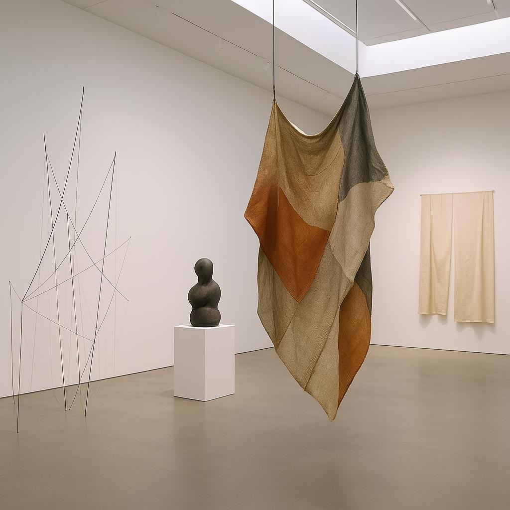 Rappresentazione illustrativa della Biennale di arte contemporanea di Ulassai (immagine non ufficiale)