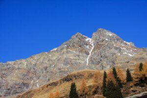 mountain shared by Switzerland and Italy