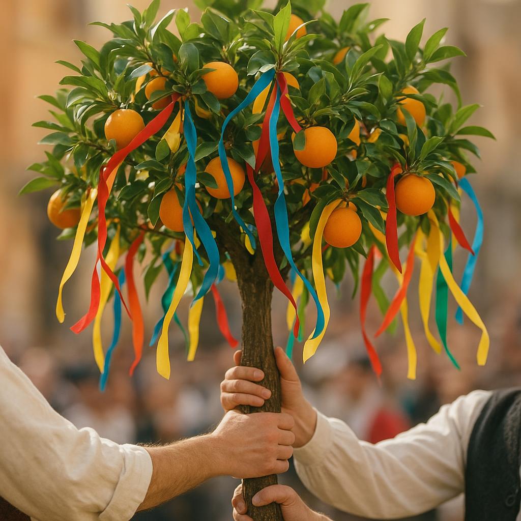 Rappresentazione illustrativa della Festa degli Schietti a Terrasini (immagine non ufficiale)
