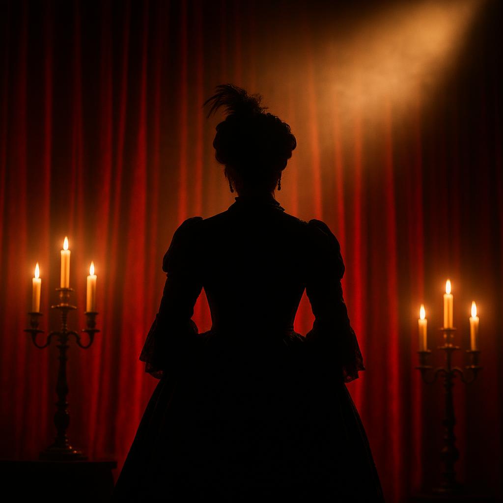 Rappresentazione illustrativa dello spettacolo Tosca a Nichelino (immagine non ufficiale)