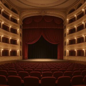 Illustrazione ispirata a Stagione teatrale 2026 del Teatro Fenaroli di Lanciano (immagine non ufficiale).