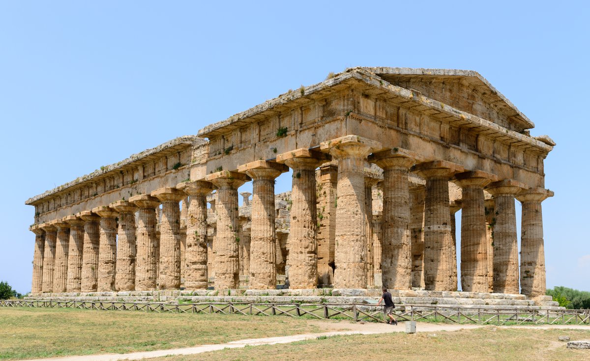 Copertina itinerario Tempio di Hera II a Paestum: il meglio conservato della Magna Grecia