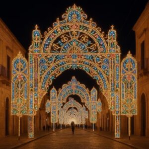 Immagine rappresentativa dell'evento Santa Domenica - Notte delle luci 2026: appuntamento di gusto in programma a piazza Vittorio Emanuele, SCORRANO (immagine non ufficiale)