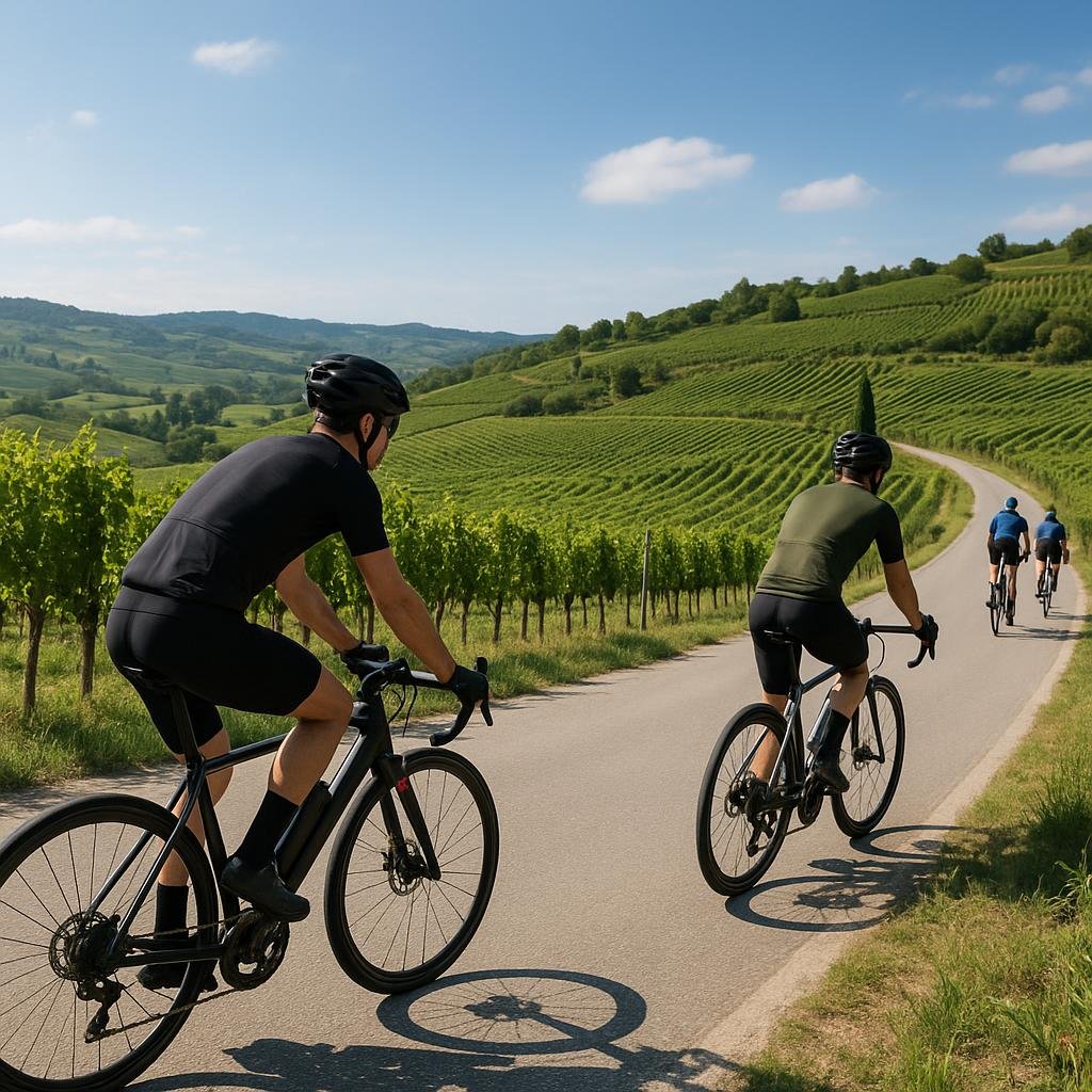 Immagine rappresentativa del Giro-E 2026 a Valdobbiadene (immagine non ufficiale)