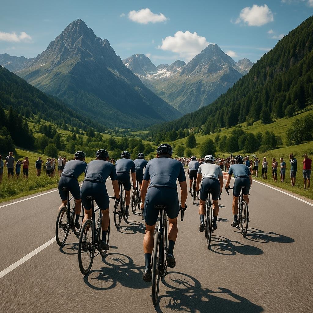 Immagine rappresentativa del passaggio del Giro d'Italia a Sospirolo (immagine non ufficiale)