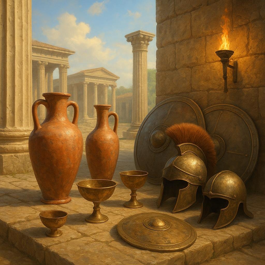 Illustrazione generata per Otricoli riapre le porte all'antica Roma (immagine non ufficiale)