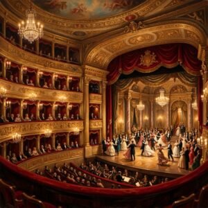 Immagine artistica di La Traviata al Teatro dell'Opera di Roma (La traviata - immagine non ufficiale)