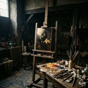 Immagine artistica di Il Ritratto di Maffeo Barberini di Caravaggio in mostra (Caravaggio. Il Ritratto di monsignor Maffeo Barberini - immagine non ufficiale)