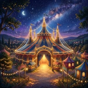 Immagine artistica di Funambolika 2026: festival del nuovo circo a Pescara (Festival internazionale del nuovo circo “Funambolika” a Pescara (PE) - immagine non ufficiale)