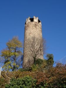 castle ruin in South Tyrol, Italy