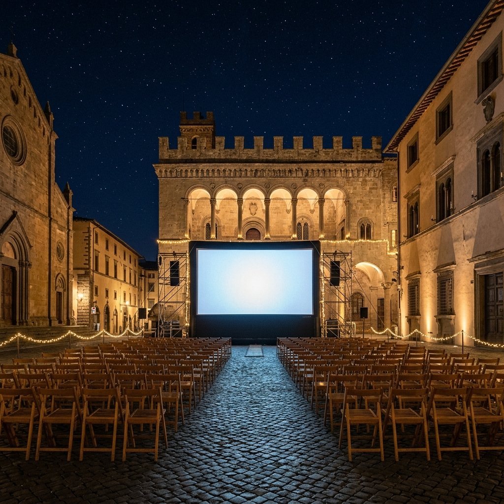 Immagine artistica di Tuscia Film Fest a Viterbo: nove serate sotto le stelle (Tuscia Film Fest XXIII edizione - immagine non ufficiale)