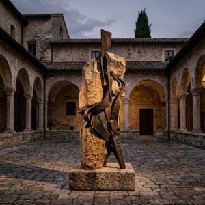 Immagine artistica di Incontri Provinciali d’Arte: Leonessa diventa galleria diffusa (Incontri Provinciali d’Arte a Leonessa - immagine non ufficiale)