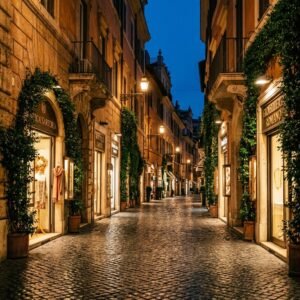 Immagine artistica di Saldi estivi 2026: lo shopping si accende a Roma (Saldi estivi 2026 a Roma - immagine non ufficiale)