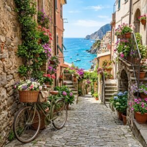 Immagine artistica di Tortoreto Greendays 2026: sostenibilità e cultura nel borgo (Tortoreto Greendays 2026 - immagine non ufficiale)