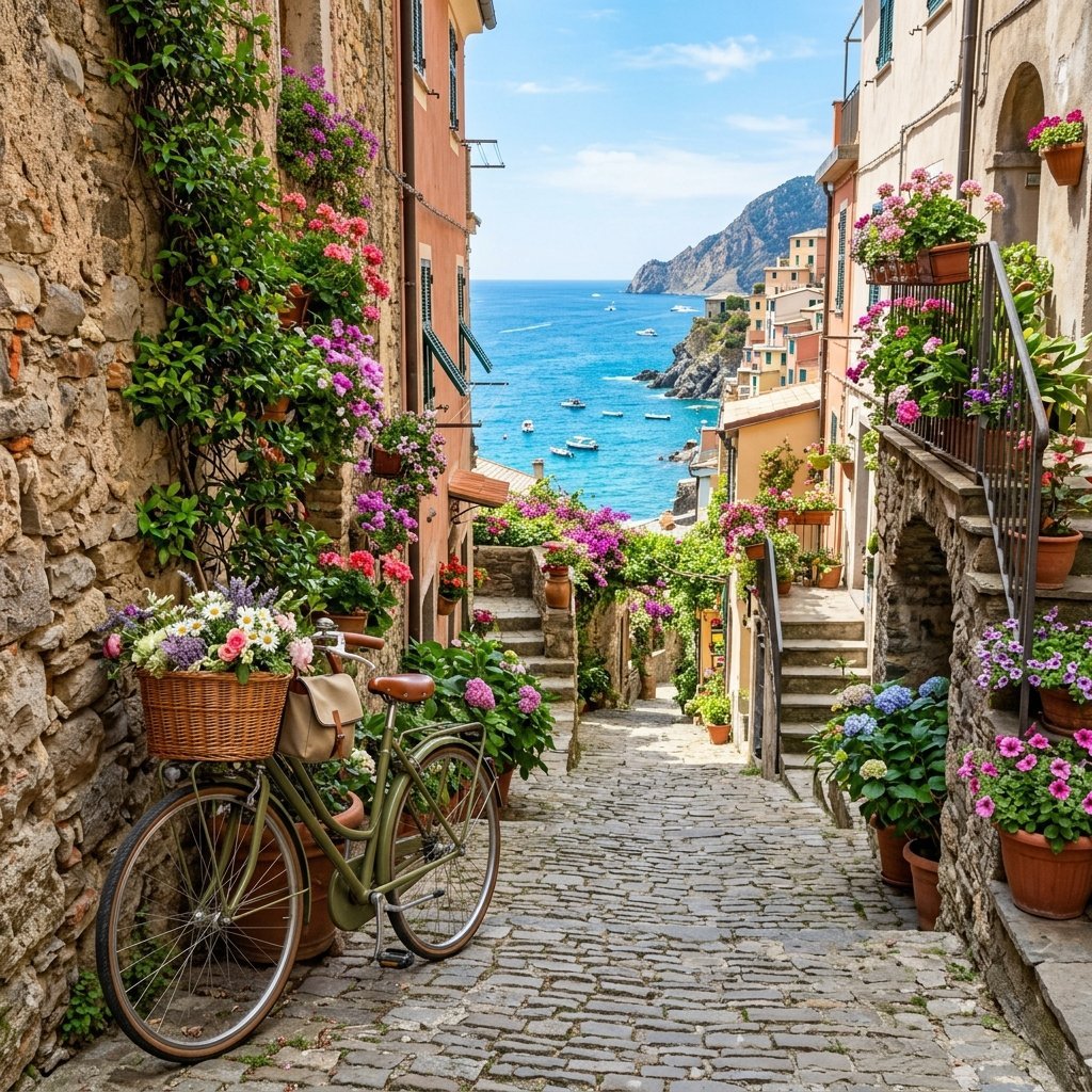 Immagine artistica di Tortoreto Greendays 2026: sostenibilità e cultura nel borgo (Tortoreto Greendays 2026 - immagine non ufficiale)