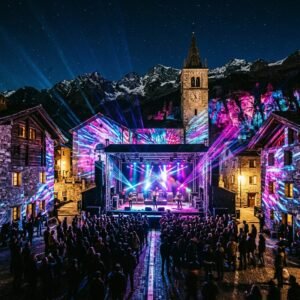 Immagine artistica di Tributo agli 883 e Max Pezzali a Vione (SOUNDSCAPES – A Vione il grande tributo a Max Pezzali e agli 883 - immagine non ufficiale)