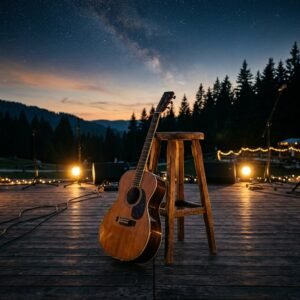 Immagine artistica di Notti Magiche a Campo 2026: concerti tra gli ulivi (Notti Magiche a Campo - immagine non ufficiale)