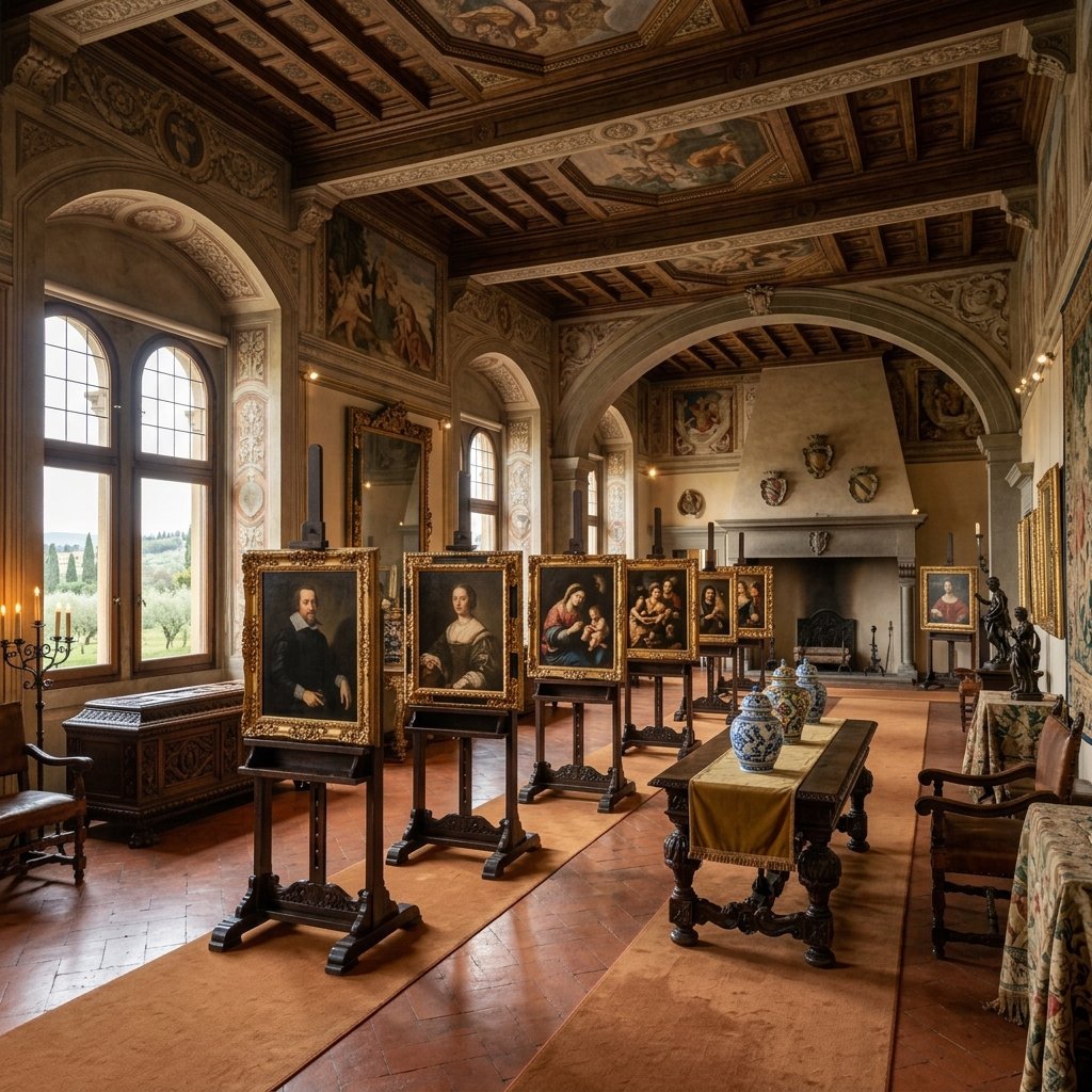Rappresentazione artistica dell'evento Cortonantiquaria: Il Grande Antiquariato e Collezionismo d'Arte a Cortona (Cortonantiquaria - immagine non ufficiale)