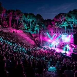 Rappresentazione artistica dell'evento Loredana Bertè in Concerto a Palermo: Tour Live al Teatro di Verdura (Concerto di Loredana Bertè a Palermo - immagine non ufficiale)