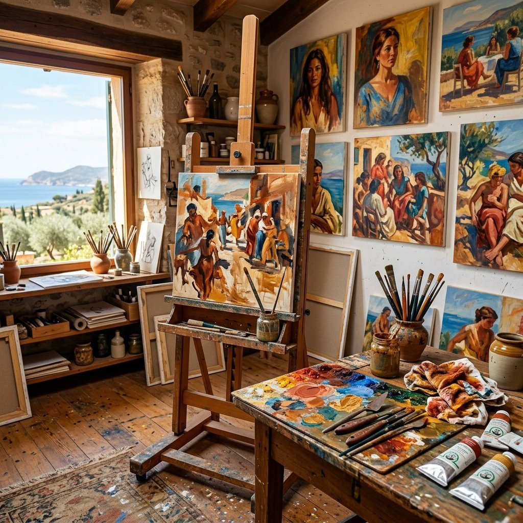 Immagine artistica di Liliana Cano, Il Fuoco Dentro: Retrospettiva d'Arte al Padiglione Tavolara di Sassari (Liliana Cano. Il fuoco dentro - immagine non ufficiale)