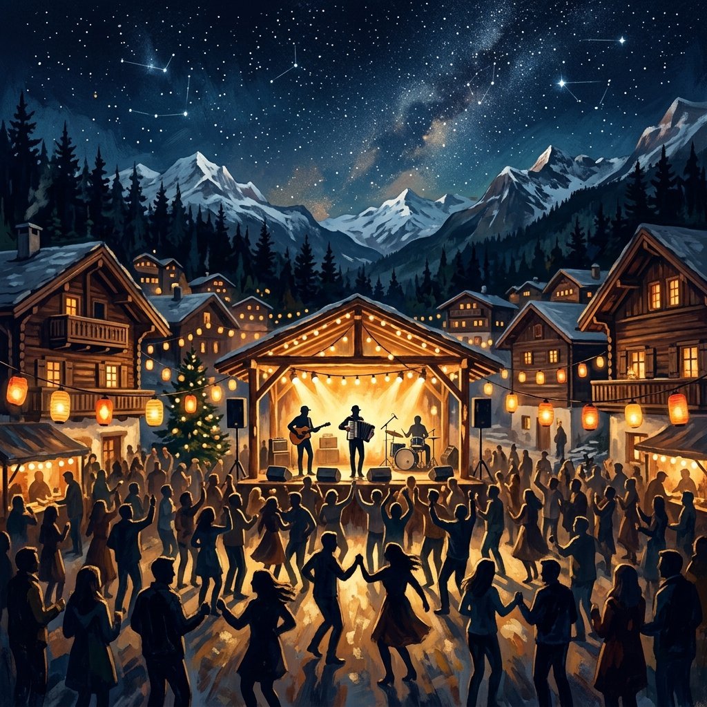 Serata di Musica e Festa Comunitaria ad Andalo (Saluto dell' Associazione Amare Ravenna - immagine non ufficiale)