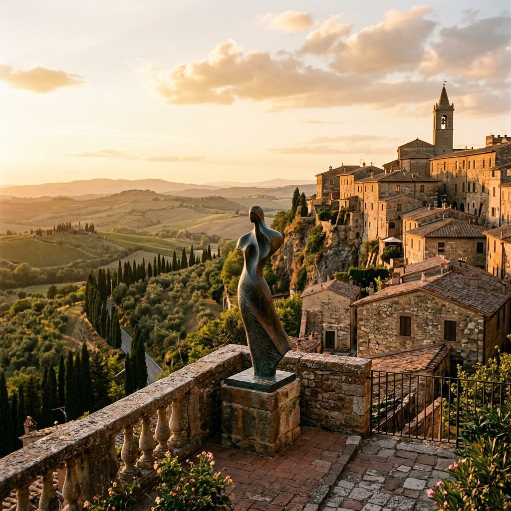 Sculture all'Aperto nel Borgo: La Rassegna d'Arte a Civitella in Val di Chiana