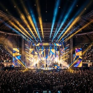 Rappresentazione artistica di Grande Musica Live al PalaRescifina: Il Tour nei Palasport a Messina (immagine non ufficiale)