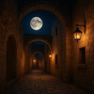 Rappresentazione artistica di Misteri e Tradizioni Popolari: La Notte dei Racconti a Sannicandro di Bari (immagine non ufficiale)