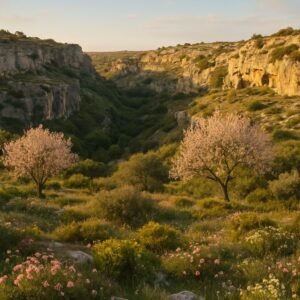 Rappresentazione artistica di Sulle Tracce della Preistoria: Trekking alle Antiche Lame e Grotte Rupestri (immagine non ufficiale)