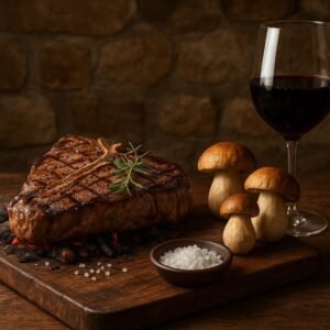 Sagra del Fungo Porcino e della Bistecca a Noceta in Valdichiana (immagine non ufficiale)