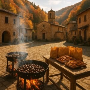 Sagra della Castagna a Verghereto tra Boschi e Sapori dell'Appennino (immagine non ufficiale)