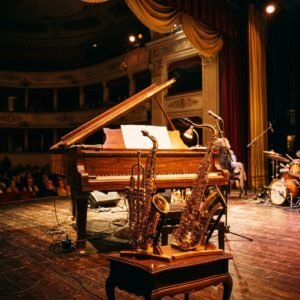 Rappresentazione artistica di Spoleto Jazz: Grandi Protagonisti Internazionali nei Teatri Storici della Città (immagine non ufficiale)