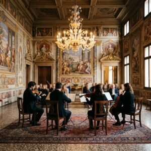 Rappresentazione artistica di Stagione Concertistica Internazionale AGIMUS a Padova: appuntamenti domenicali con la grande musica da camera (immagine non ufficiale)